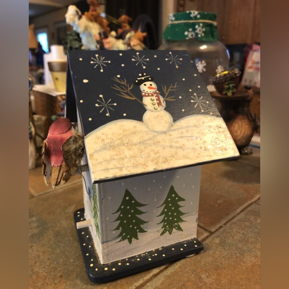 🎅🏽Christmas Birdhouse - Picture 2 of 4